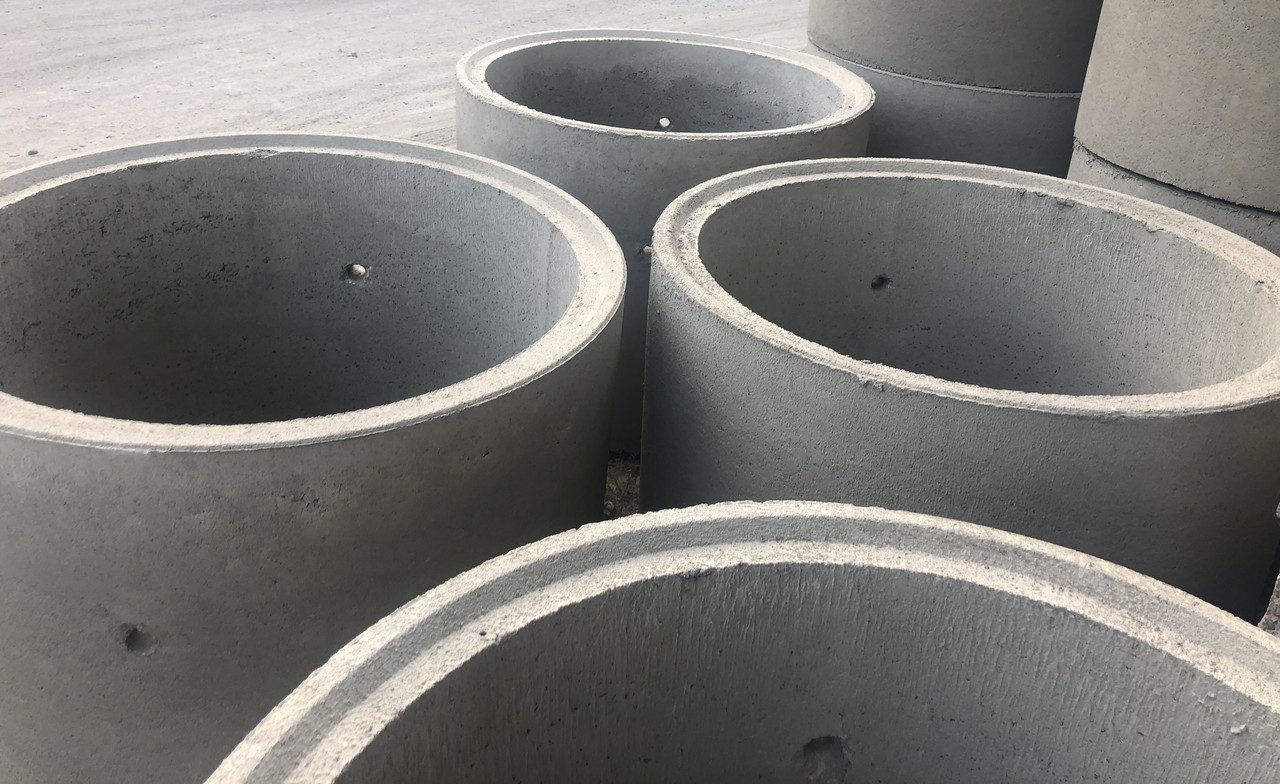 Колодезные бетонные кольца для канализации - ДорЖБИ
